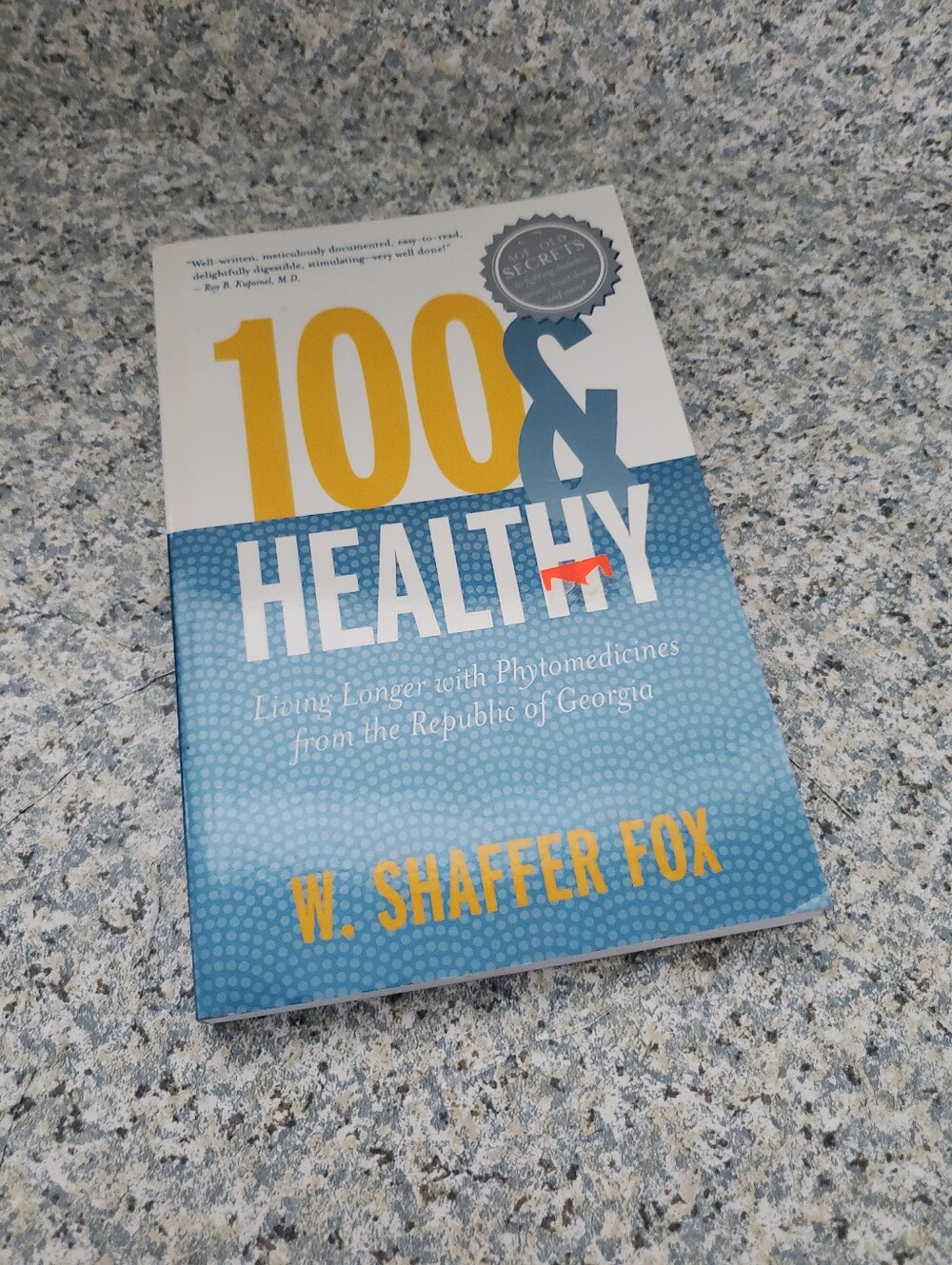 100 & Healthy Living Healthy By W. Shaffer Fox - Paperback Preowned